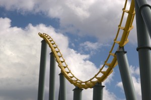 Roller coaster to nowhere
